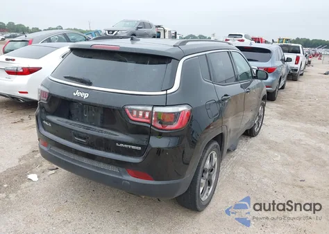 2018 Jeep Compass Limited 4X4 z USA, uszkodzony, nr VIN 3C4NJDCB0JT360624